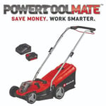 Einhell Cordless Lawnmower 33cm Battery And Charger PXC GE-CM 18/33 Kit 3413260
