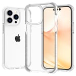 Clear Shockproof Skal till iPhone 14 Pro Max - Vit