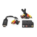 Nedis video Grabber | USB 2.0 | 480p | A / V-kabel / Scart