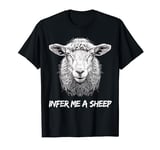 Artificial Intelligence AI Drawing Infer Me A Sheep T-Shirt