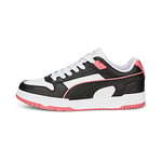 PUMA Unisex Rbd Game Low Low-Top Trainers, PUMA White-PUMA Black-Lovable-PUMA Gold, 5.5 UK