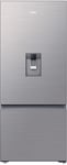 Haier 431L Bottom Mount Fridge Freezer with Water Dispenser - HRF420BHS