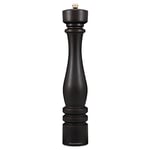Cole & Mason London Chocolate Wood Pepper Mill, Precision+ Carbon Mechanism, Pepper Grinder with Adjustable Grind, Beech Wood, 400mm, Seasoning Mill, Lifetime Mechanism Guarantee