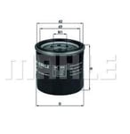Oljefilter Mahle