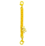 Color Chain (rep) färgglad kedja telefonhållare hänge för ryggsäck plånbok gul
