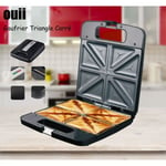 Gaufrier Multifonction Carrée, Machine à Sandwich en Acier Inoxydable Portable pour Petit-Déjeuner