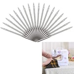 120 Count Sewing Machine Needles Heavy Duty Universal Sewing Tool Accessory for Home Size 75/11, 80/12, 90/14, 100/16, 110/18