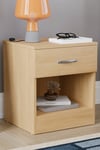 Vida Designs Riano 1 Drawer Bedside Cabinet Table Chest of Drawers