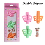 Pen Grip Posture Correction Writing Aid Tool Double Gripper