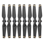 8PCS Foldable Quick Release 4730F Folding Propeller/Fit For - DJI SPARK/Drone Propeller Replacement CW CCW Props Accessories (Color : Gold)