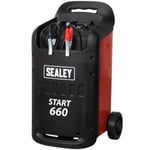 Sealey START660 12V/24V/230V Battery Charger Starter Car Van Light Commercial