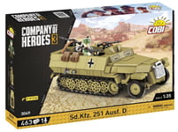 Cobi Company Of Heroes 3 Sd.Kfz 251 Ausf.D 453 Pieces Toy