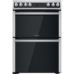 Hotpoint HDT67V9H2CX/UK 60cm Electric Cooker - S/Steel Stainless Steel