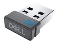 Dell Universal Pairing Receiver WR221 - Trådløs mus / tastaturmottaker - USB, RF 2,4 GHz - titangrå - for Dell KM7120W, MS5320W, MS5120W, MS3320W KM717*, KM714*, KM636*, WK717*, WM514*, WM326*, WM527*, WM126* KB500*, KB700*, KB740* MS300* (*Supports Dell Universal Pairing only. Does not support Dell Peripheral Manager)