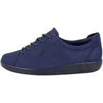 ECCO Women's Soft 2.0 Shoe, Blue Depths, 8 UK