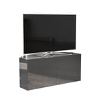 Frank Olsen Smart 2 Door Corner TV Unit - Grey