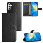 Samsung Galaxy A55 Mobilfodral med fjärilar, Svart