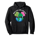Plant a tree, make a difference Pullover Hoodie
