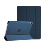 For Apple iPad Air 2/2nd Generation A1566 A1567 Smart Case with Automatic Magnetic Wake/Sleep (BLUE)