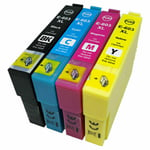 Non-OEM Ink Cartridges fits for Epson XP-2150 XP-2155 XP-3155 XP-4155 WF-2820DWF