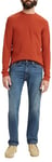 Levi's Men's 505 Regular Fit Jeans, Glowing, 34W / 34L