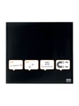 Nobo Glastavla Diamond 30x30 cm kv.svart