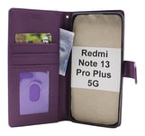 New Standcase Wallet Xiaomi Redmi Note 13 Pro+ 5G (Lila)