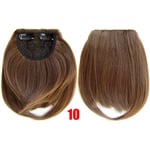 Hair Extension Clip In Front Bang Fringe Neat 10