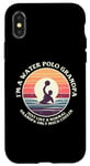 Coque pour iPhone X/XS Grandpa Water Polo Player Waterpolo Grandfather