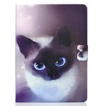 JIan Ying Case for iPad Pro 11 (2020)/iPad Pro (11-inch, 2nd generation) Lightweight Protector Cover with Clasp Cat