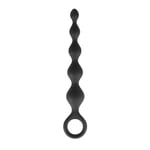 Dorcel Black 6.69 Inch Feel Silicone Anal Chain With Beads