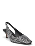 Shoe The Bear Stb-Maxine Slingback Crystal Silver