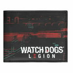 DIFUZED : WATCH DOGS Legion Glitch Logo Print Bi-fold Wallet