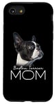 Coque pour iPhone SE (2020) / 7 / 8 Maman Terrier de Boston