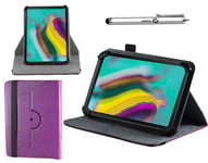 Navitech Étui Violet avec Support Rotatif 360 Et Stylet Compatible avec Le ASUS Chromebook 9.7" Tablette Tactile CT100PA