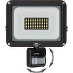 brennenstuhl LED Spotlight JARO 4060 P (LED-strålkastare för väggmontering för utomhus IP65, 30W, 3450lm, 6500K, med rörelsedetektor)