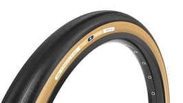 Panaracer Gravelking Slick TLR Tubeless Ready Folding Tyre - ZSG Gravel Compound -Puncture Resistant - Beadlock Technology - 120Tpi TuffTex Casing - Gravel Cycling Tyre