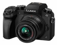 Panasonic Lumix DMC-G7KEF + H-FS1442A MILC 16 MP Live MOS 4592 x 3448 pixels Noir - Neuf