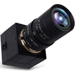 Svpro USB Camera 5-50mm varifocal Zoom Lens 1280 X 720 USB2.0 OV9712 Security System CCTV Surveillance Machine Vision Camera(USB100W03M-SFV)