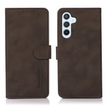 SKALO Samsung S24 KHAZNEH Plånboksfodral i PU-Läder - Brun Brun