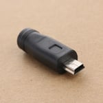5.5*2.1mm Charger Adapter Dc Female To Male Power Connector Mini Usb