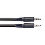 Stagg SAC1MPSMPSB - Câble audio, mini jack/mini jack (m/m), 1 m