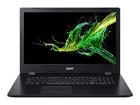 Acer Aspire 3 Pro Series A317-51G - Intel Core i5 - 8265U / 1.6 GHz - Win 10 Pro 64 bits - GF MX230 - 8 Go RAM - 256 Go SSD - graveur de DVD - 17.3" IPS 1920 x 1080 (Full HD) - Wi-Fi 5 - schiste noir - clavier : Français