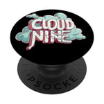 Happy on Cloud Nine Statement pour garçons et filles PopSockets PopGrip Interchangeable