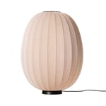 Made By Hand Knit-Wit 65 High Oval Level floor lamp Sand stone