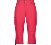 Moss Capri W vandringsshorts Dam Dark Cerise 46