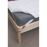 Briconess.com Protège-Matelas pour lit Simple en Microfibre 80 x 190 cm
