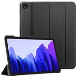 Dadanism Galaxy Tab A7 Case 10.4 Inch (SM-T500 / T505 / T507), Ultra Slim Lightweight Tri-Fold Shell Shockproof Stand PU Leather Tablet Protective Cover for 10.4 Inch Samsung A7 Tablet 2020 - Black