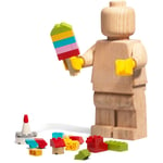 Room Copenhagen-LEGO® Mini Træfigur, Sæbebehandlet Egetræ