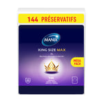 Manix Préservatifs King Size Max Boîte de 144